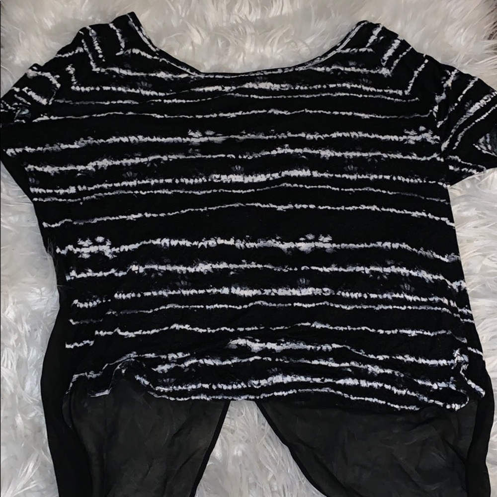 Tie dye Stripe Blouse